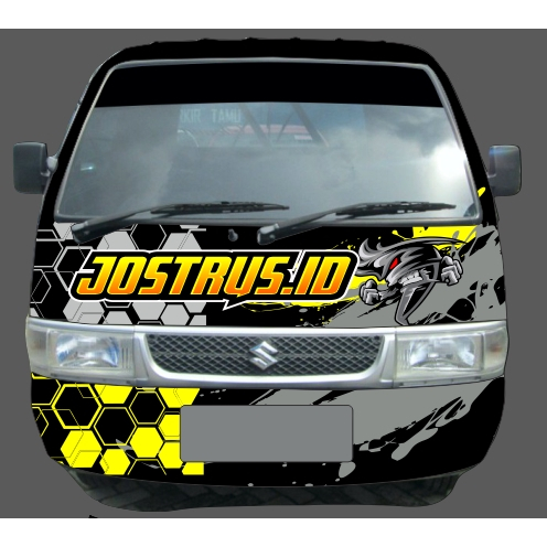 STICKER KAP DEPAN + BEMPER CARRY FUTURA T129SS PICKUP DECAL