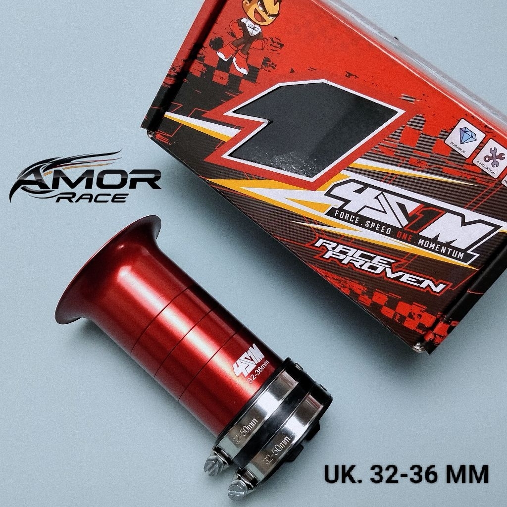 VELOCITY 4S1M RACING UKURAN 32-36 MM ADJUSTABLE UNIVERSAL VELOCITY STACK CORONG ANGIN