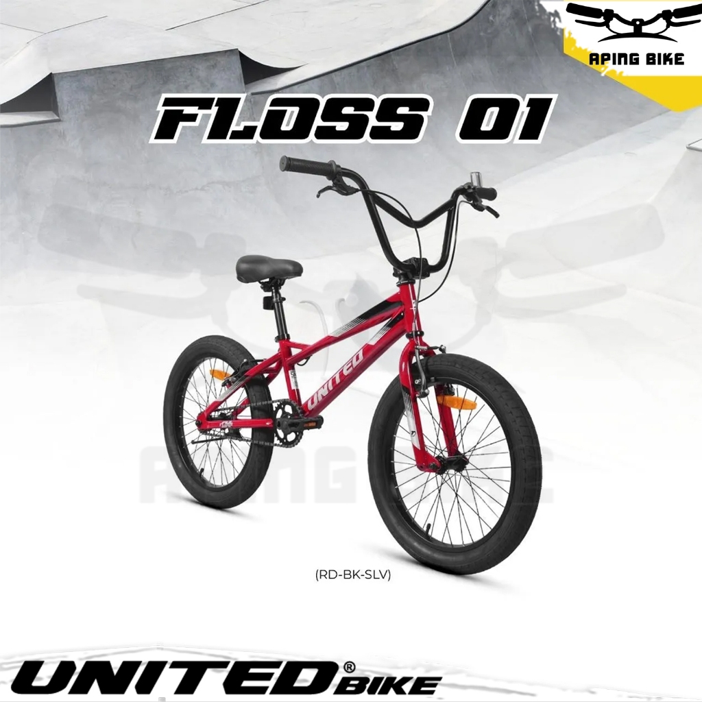 Sepeda United FLOSS 01 20 inch Sepeda Anak Sepeda BMX 20 Dbased United D Based