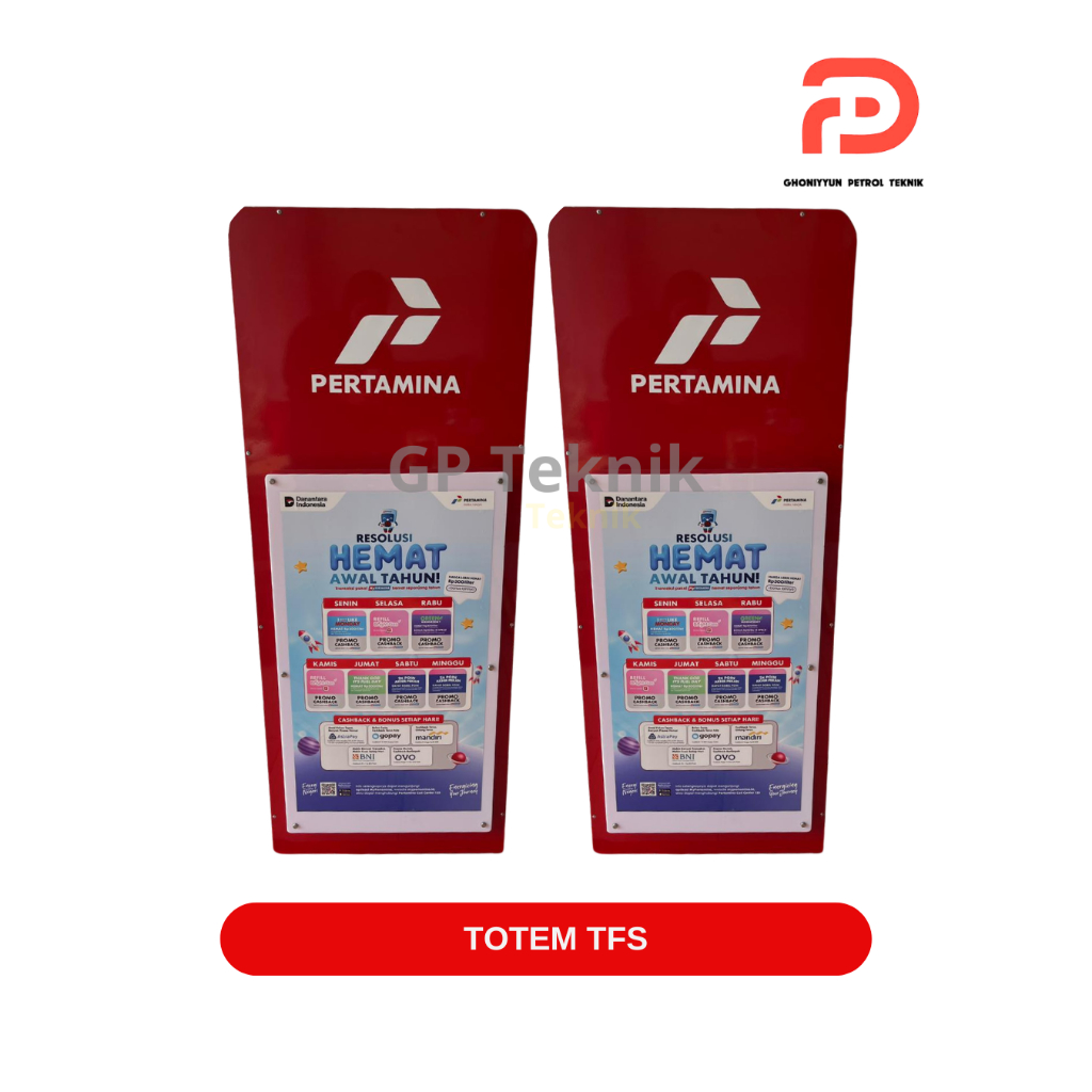 Ghoniyyun Petrol - Totem Papan TFS - Sudah Termasuk Packing Kayu