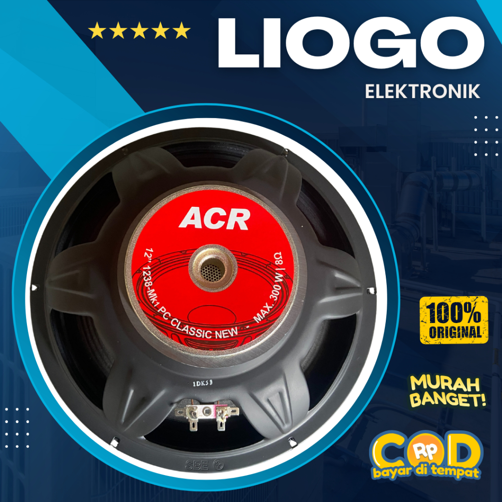 Speaker ACR 12 Inch ACR 1238 Classic ACR Fullrange 12 Inch 1238 Classic