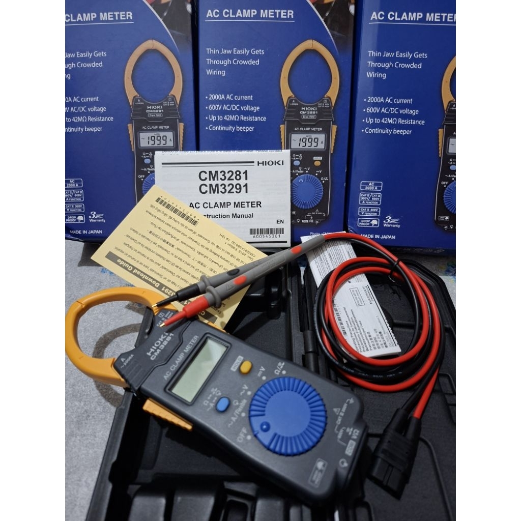 Hioki CM3281 ac clamp meter 3281 2000A