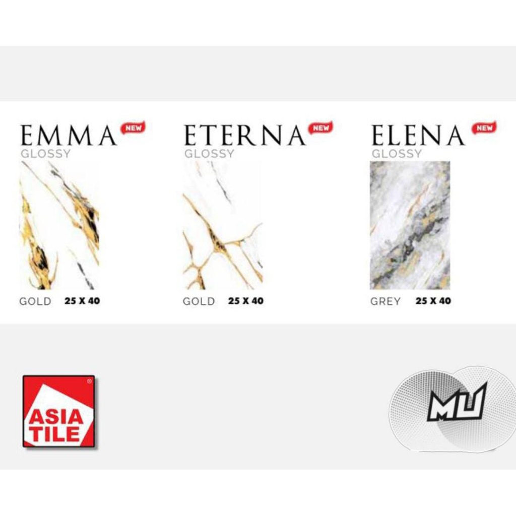 keramik dinding 25x40 asia tile Glossy