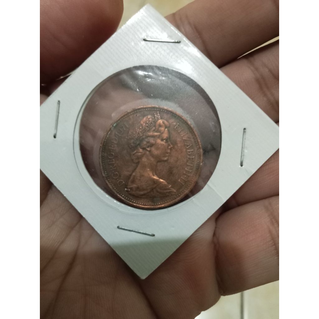 koin 2 pence australia th 1971