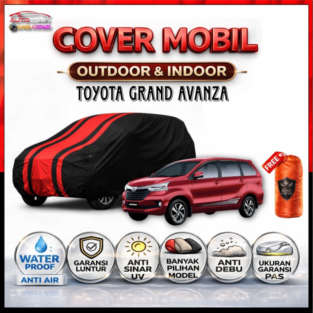 Body Cover Mobil Grand New Avanza Sarung Mobil Grand New Avanza 2015 2016 2017  Selimut Mantel Mobil
