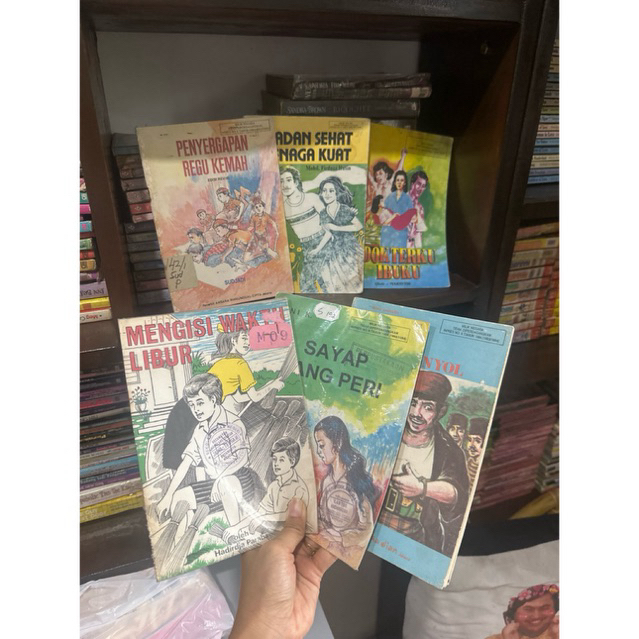 Buku Novel Cerita Anak Jadul Terbitan Balai Pustaka