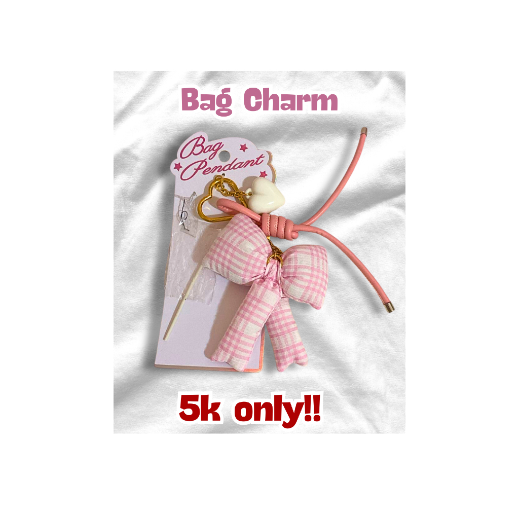 [PRELOVED] Pink Bag Charm
