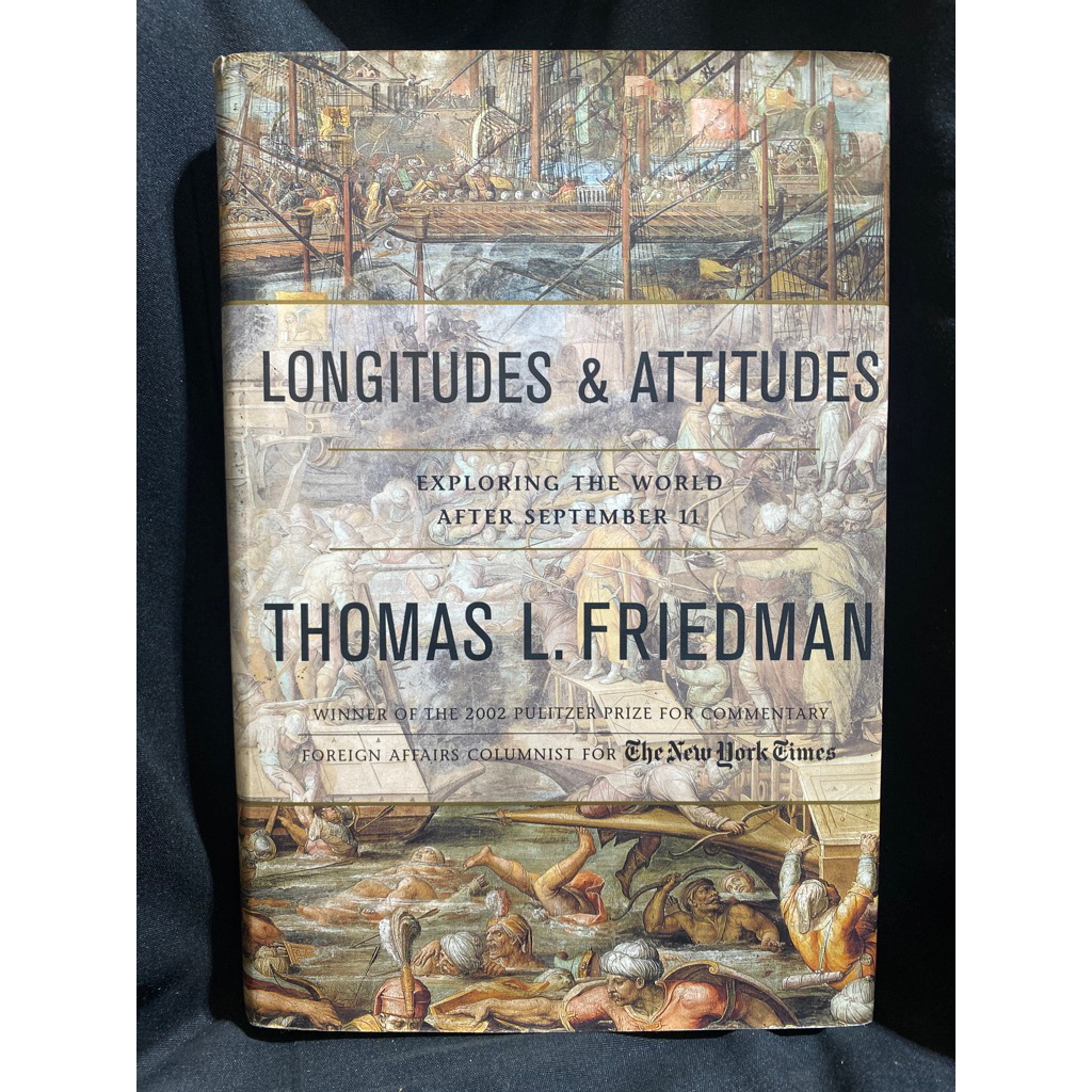 Buku Original LONGITUDES & ATTITUDES  EXPLORING THE WORLD AFTER SEPTEMBER 11 - THOMAS L.  FRIEDMAN