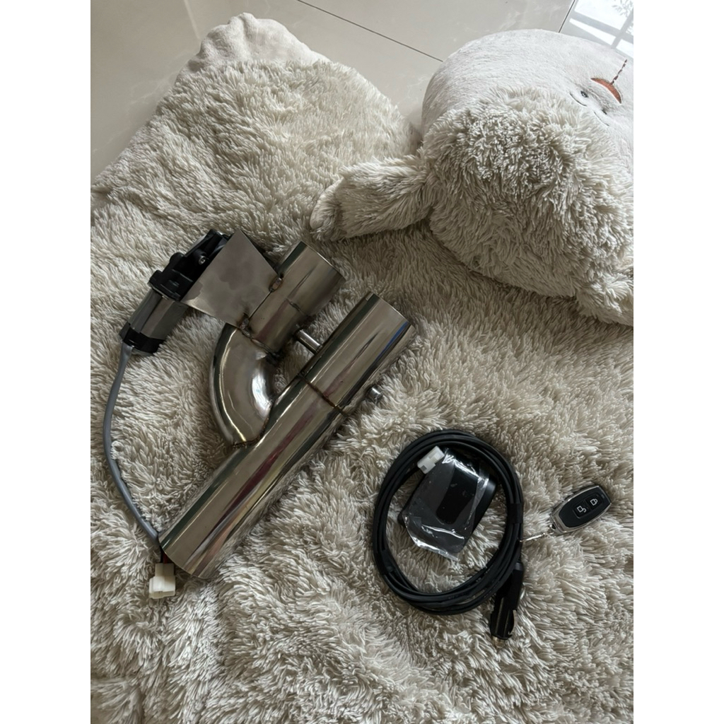 knalpot valvetronic valve 2.5 inch remote