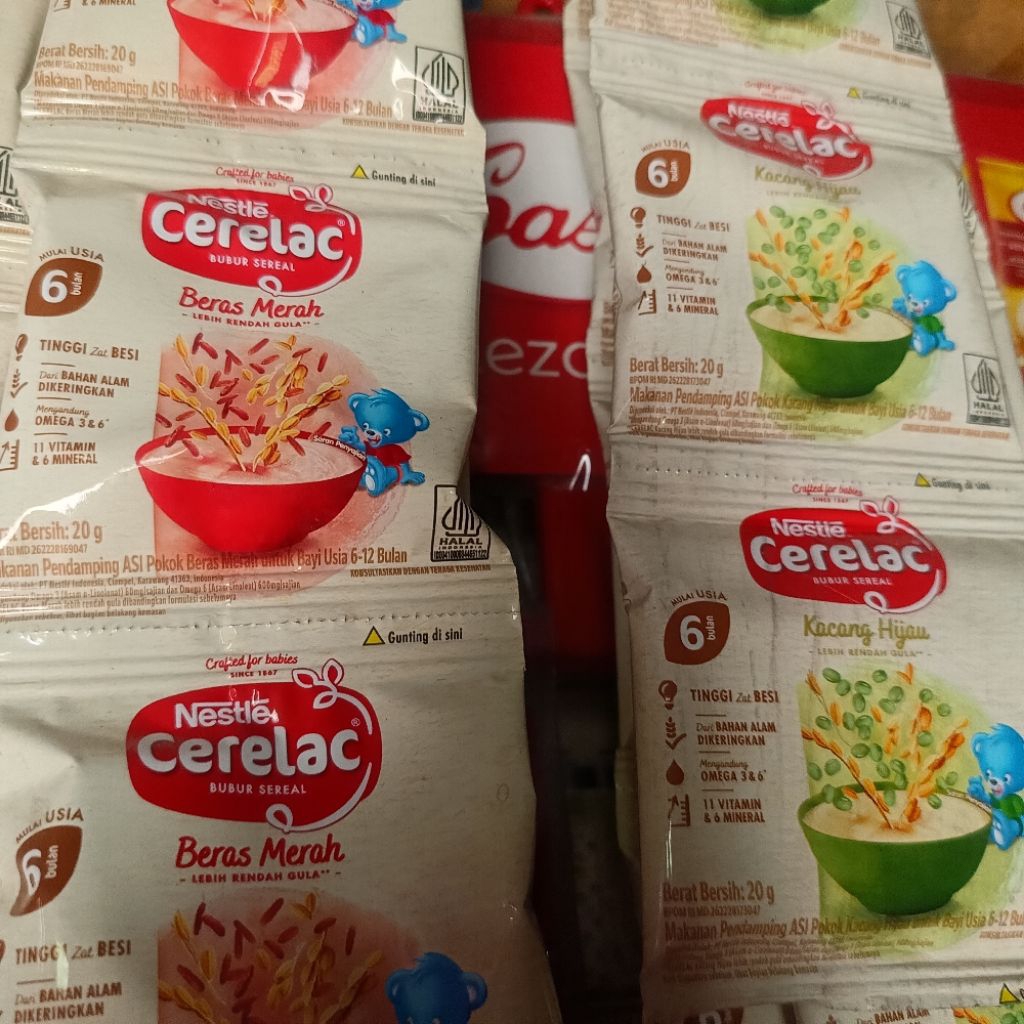 Cerelac Renceng 8 Sachet - Praktis, Nikmat, Mudah Dibawa