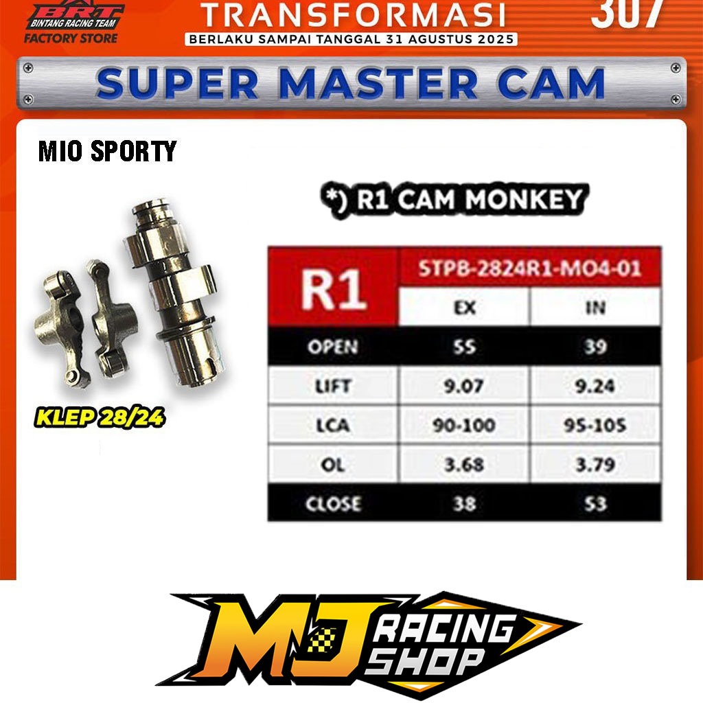 NOKEN AS BRT MIO OLD NEW SOUL SPORTY NOUVO Z / VEGA ZR / JUPITER Z NEW 115 KLEP 28 24 TIPE R1 SUPER 