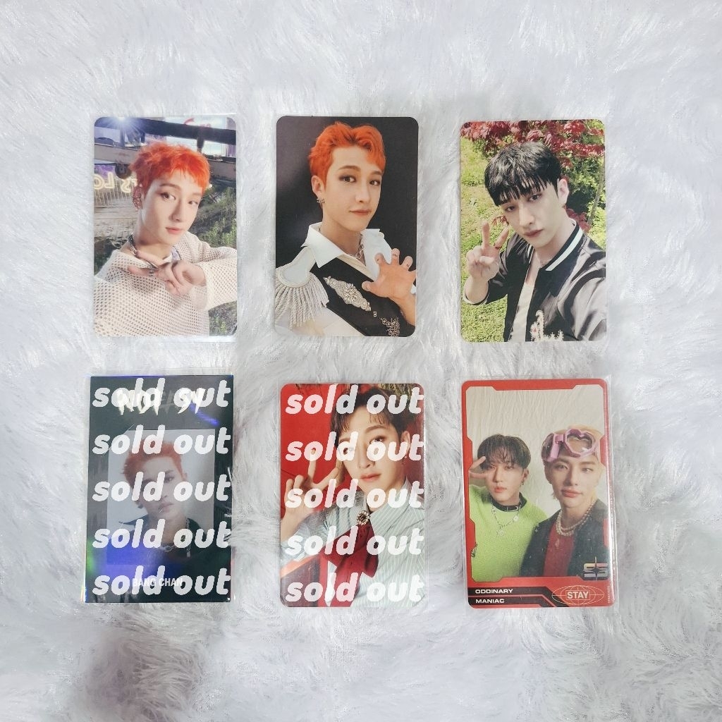 Stray Kids Bangchan Official Photocard / PC - NoEasy, Maxident • Maniac Unit Changbin x Hyunjin