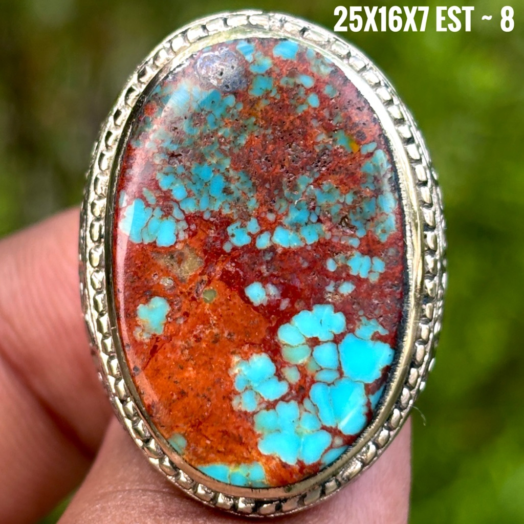 NATURAL BATU AKIK PIRUS PERSIA URAT MERAH