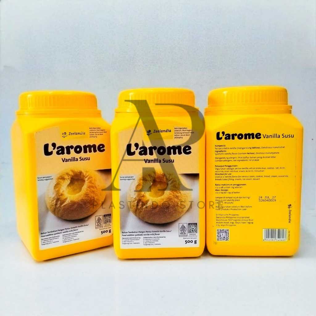 Perisa Pasta Larome Vanila Susu 500gr ( Botol ) [ Original ]