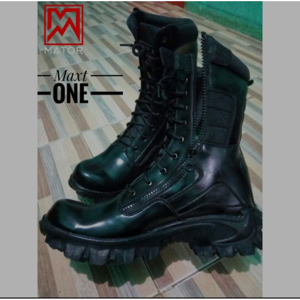 Sepatu PDL TNI, Sepatu PDL Jatah Ori, Sepatu Satpam, Security, Polri, Tentara, Sepatu Mator