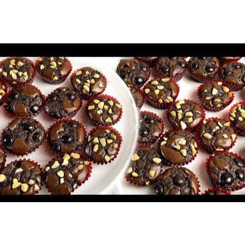 Mini Cup Brownies