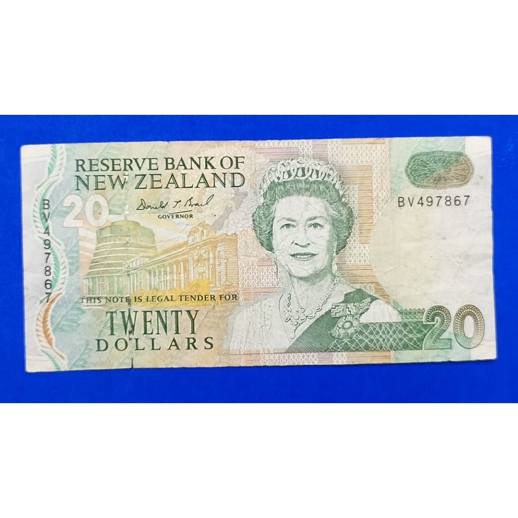 UANG NEW ZEALAND 2O DOLLARS