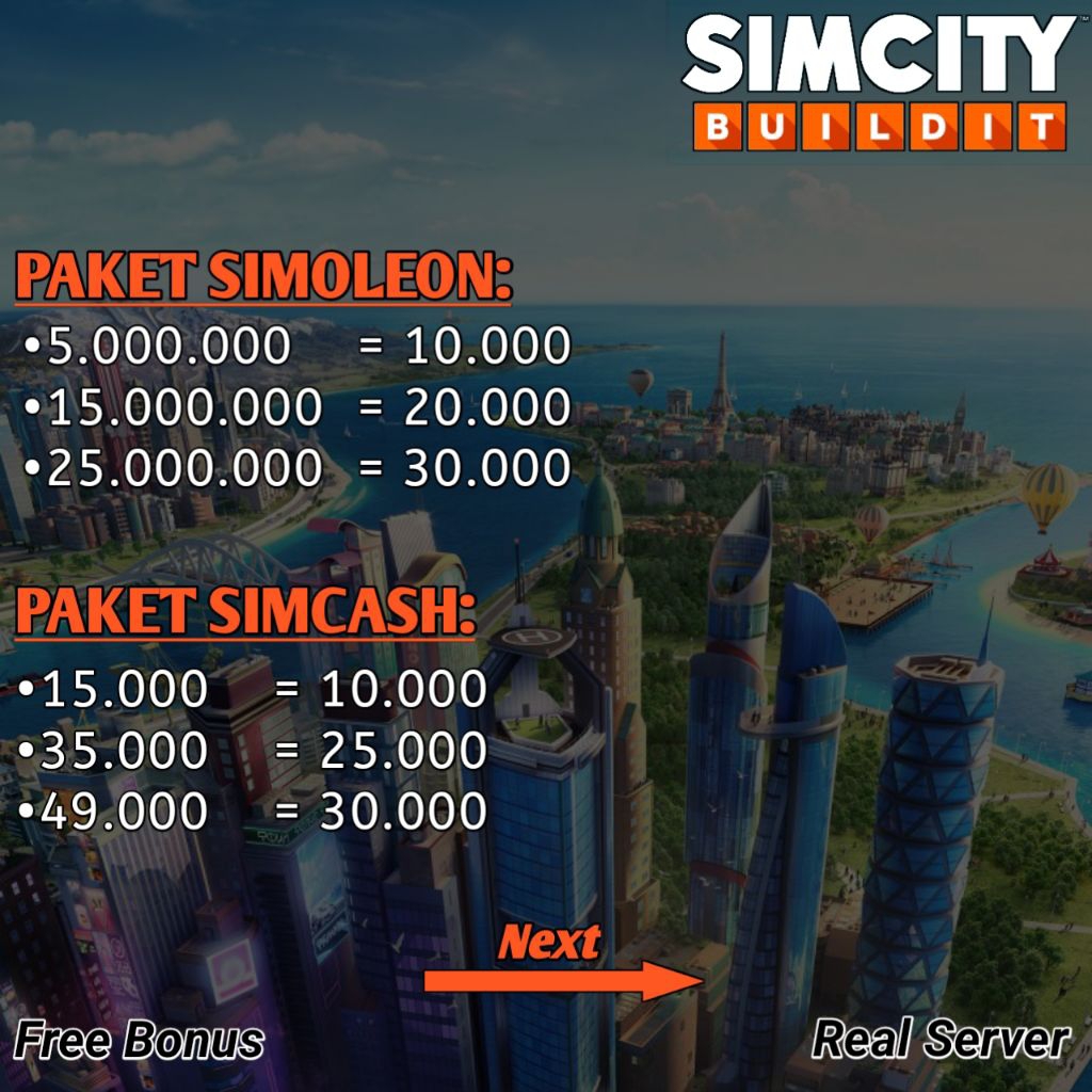Simoleon Simcash Simcity Buildit All Server
