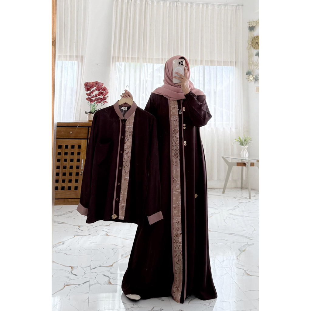 Set Couple Mahogany sophia almas