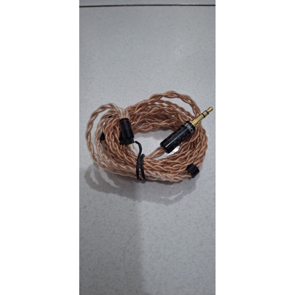 Nicehck 4 Core 4N OFHC 2pin 3.5mm Kabel Upgrade Iem Bukan Moondrop Vjc Verus Xinhs Kz Kinera