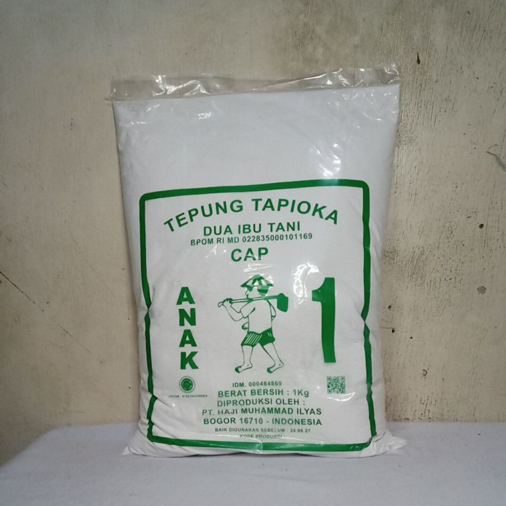 Tepung tapioka cap dua ibu tani 1kg