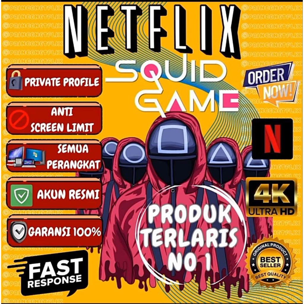 NETFLIXX TERMURAH PRIVAT 1 BULAN BEST SELLER NETFLIX