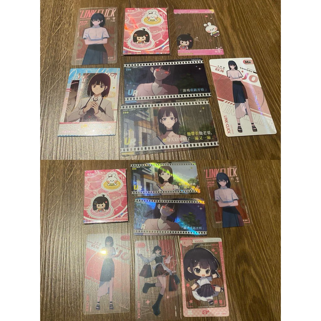 [SET Cheap] OFFICIAL  Link Click 1st collector edition Qiaoling qiao ling Collection blind bag cards