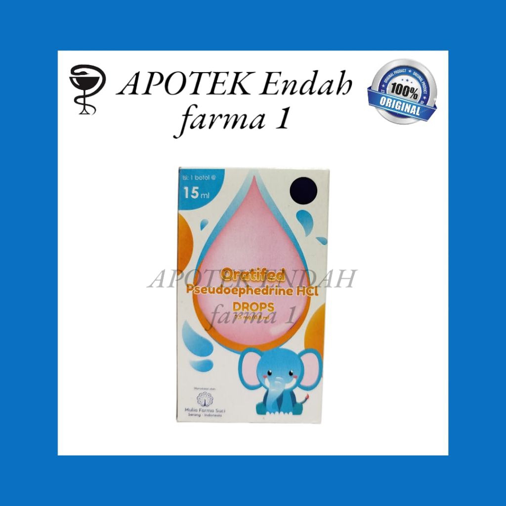 ORATIFED DROP obat flu bayi