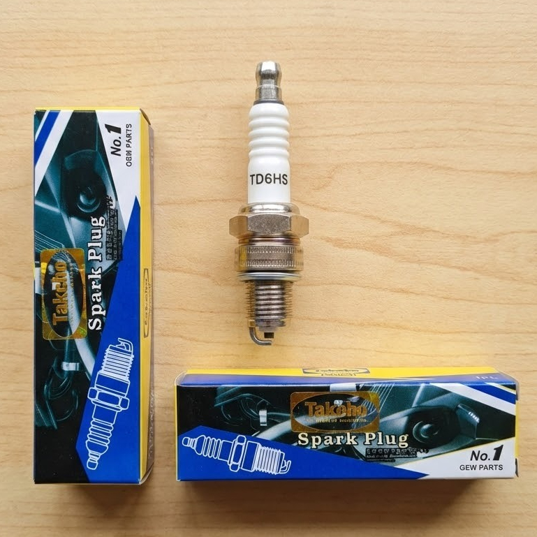 TAKEHO BUSI MOTOR TD6HS (D6HS) BUSI DRAT PENDEK ORIGINAL