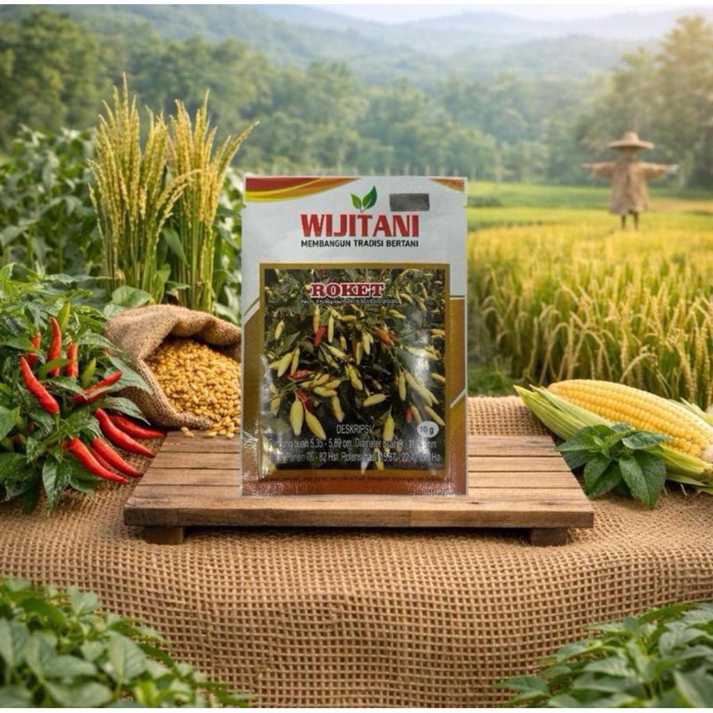 Benih cabai rawit Roket 10 gr