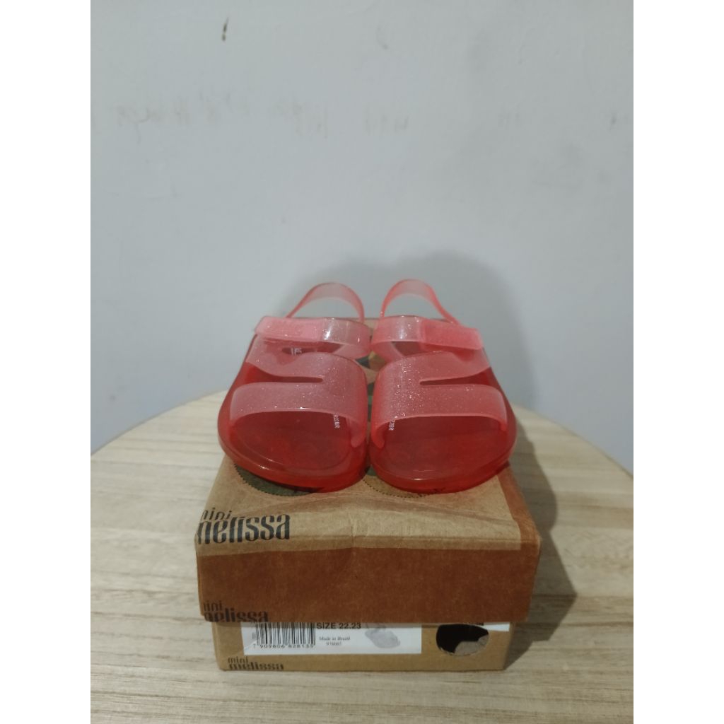 Mini Melissa The Real Jelly Pink/Red / Mini Melissa Sandal / Sandal Mini Melissa