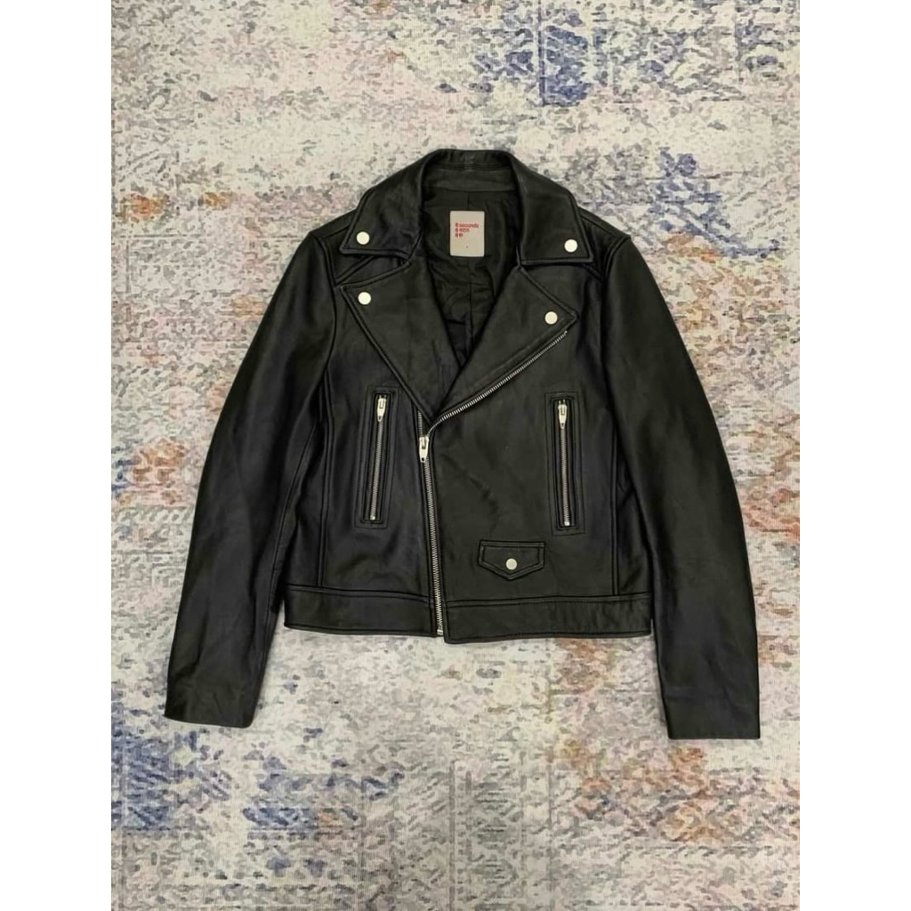 8second ramonesleather jacket