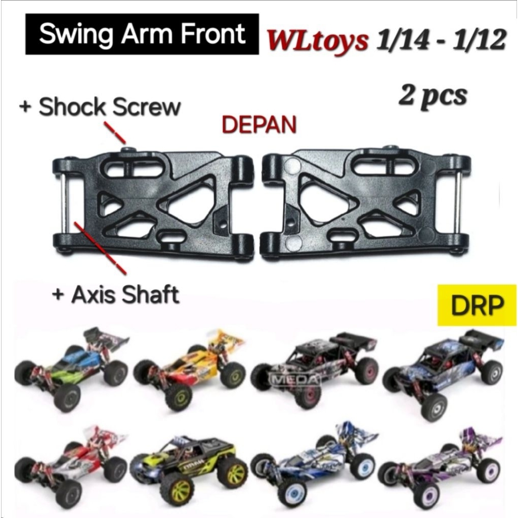 DRP Swing Arm Depan Front WL 144001 144010 124008 124017 124016 Original Part