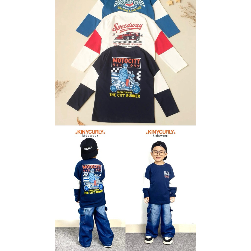 MAXX LONGSLEEVE | KAOS LENGAN PANJANG ANAK