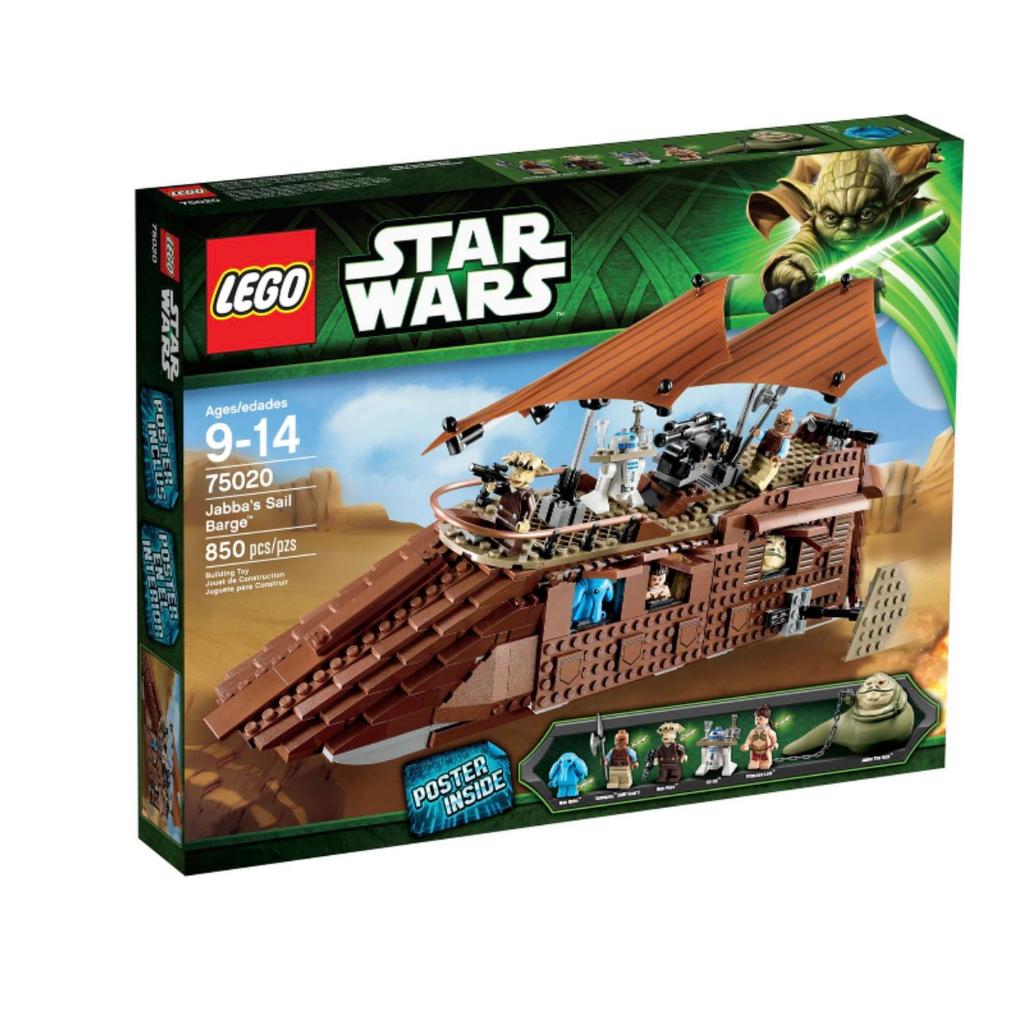 Lego 75020 Jabba Sail Barge Star Wars Starwars Leia Max Rebo Ree Yees