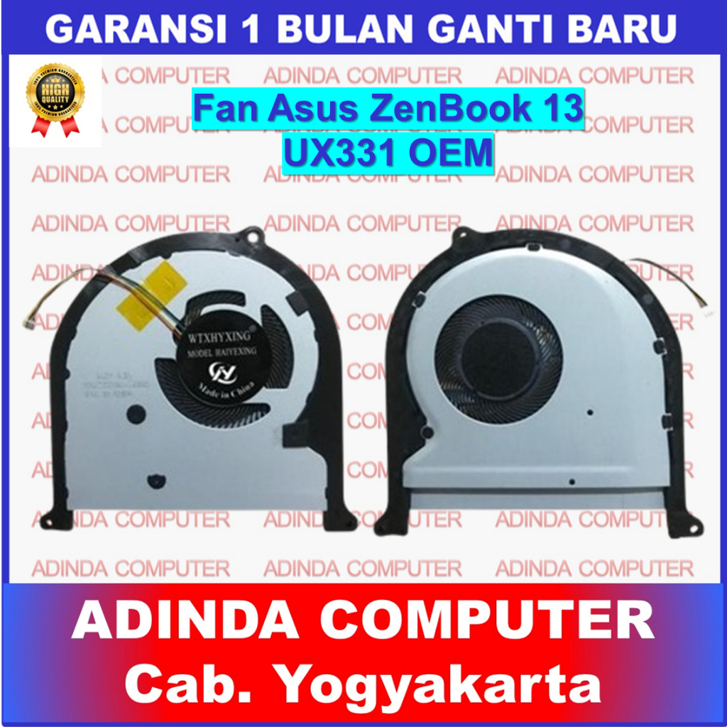 Kipas Fan Asus ZenBook 13 UX331 UX331FA UX331FN UX331U UX331UA UX331UAL UX331UN UX331UX