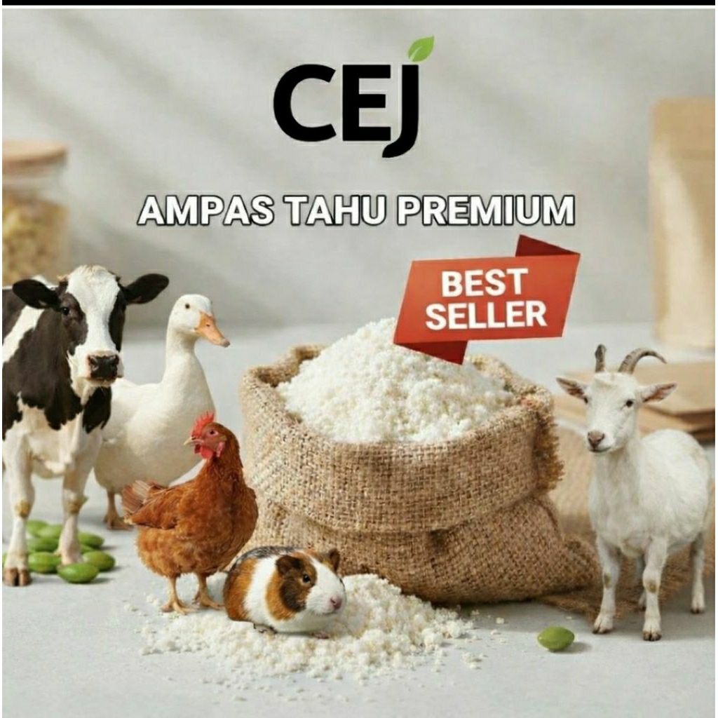 ampas tahu semi kering hasil spiner