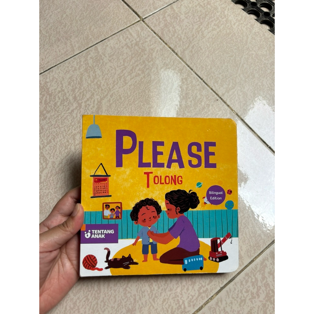 NETT Tentang Anak - Bilingual Board Book Please PRELOVED