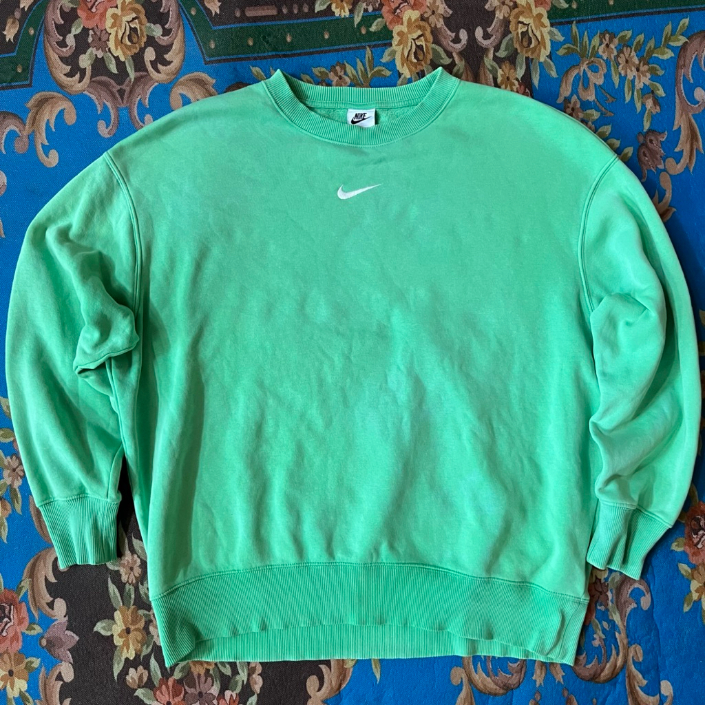 crewneck nike center green second original