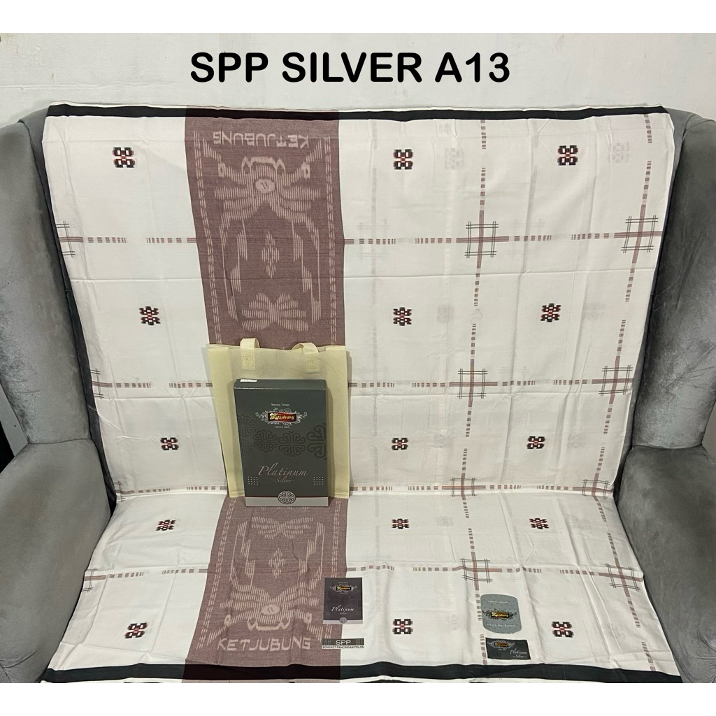 SARUNG KETJUBUNG PLATINUM SILVER & SUPER PLATINUM SILVER