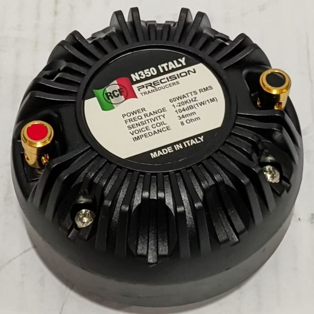 Tweeter RCF N350 ITALY ORIGINAL/Drive tweeter N350 Italy original..