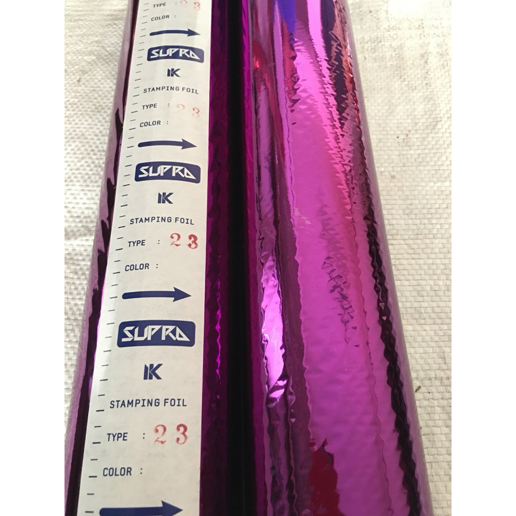 HOT STAMPING FOIL / HOT PRINT UNGU