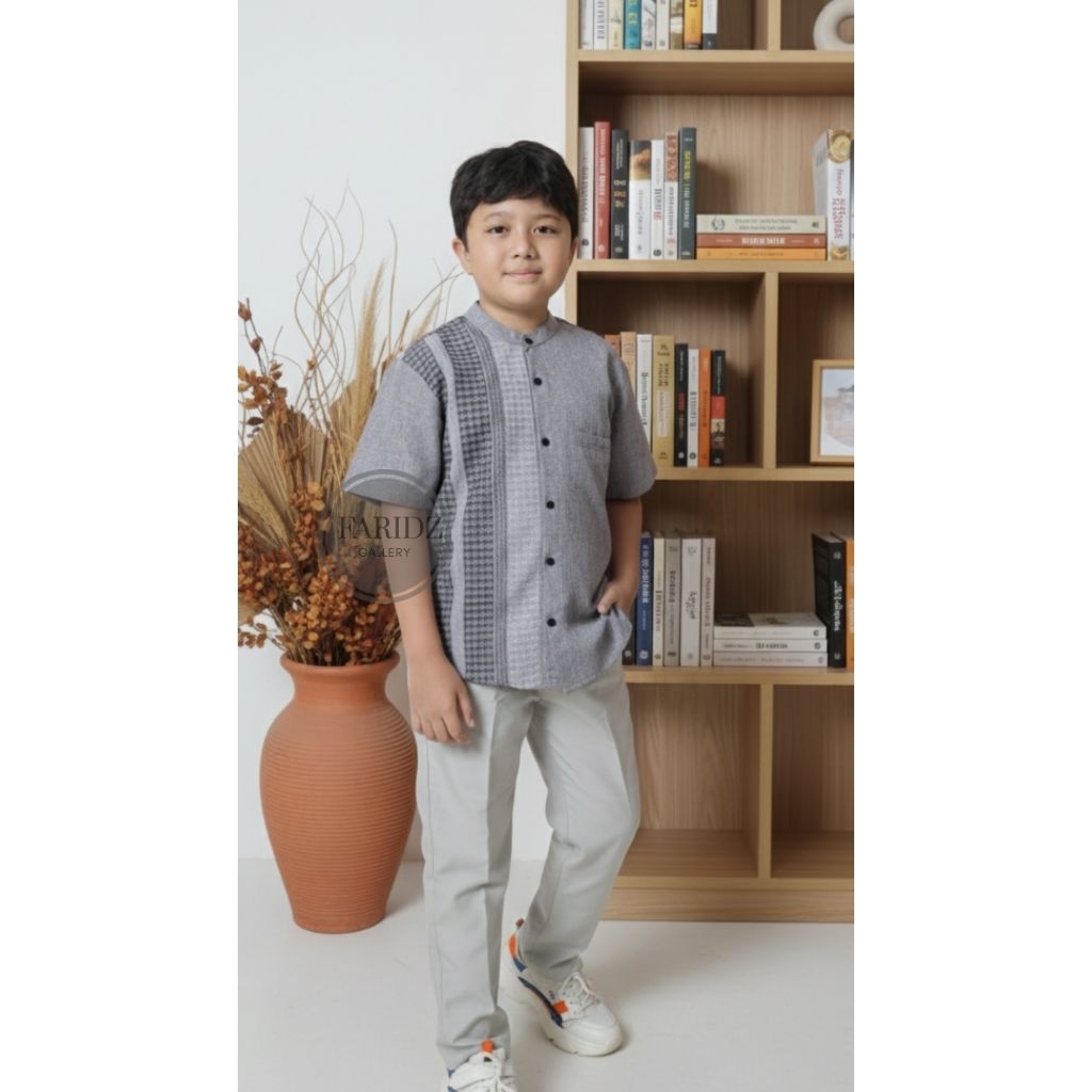 BAJU KOKO ANAK KANCING DEPAN BAJU KOKO ANAK KEKINIAN BAJU KOKO SIMPEL