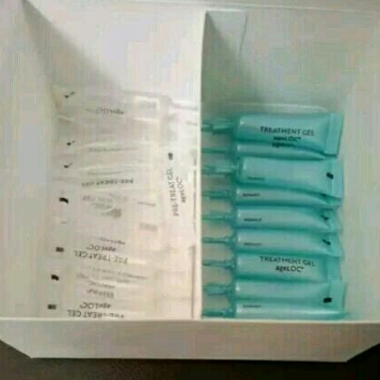 kemasan baru serum galvanic facial gels spa sepasang