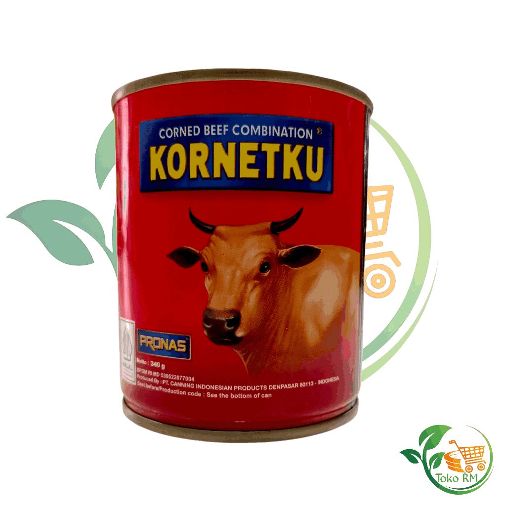 Pronas Kornetku 340gr/ Kornet daging sapi kaleng
