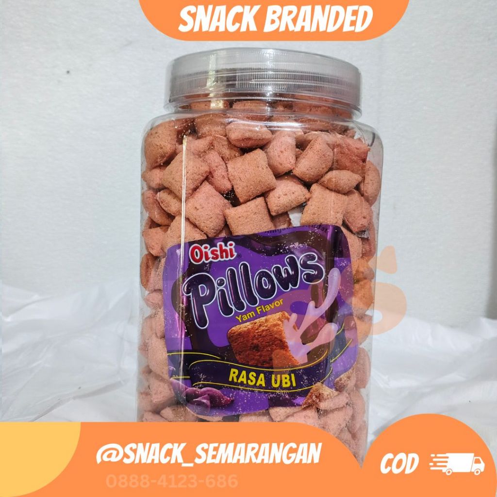 Pillow Ubi Ungu Repack Toples Murah SnackSemarangan