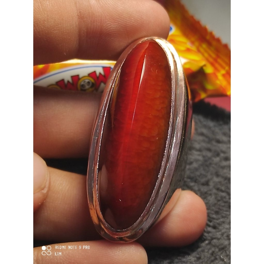 Batu akik Pandan merah