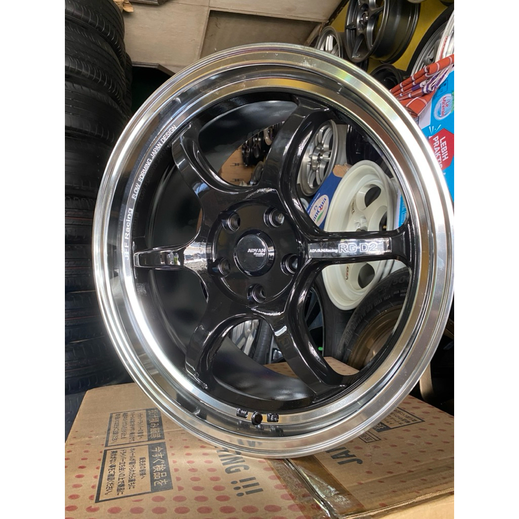 advan rgd2 R 18 lebar 8,5 et 35 cocok  buat 2kd Expandher dll