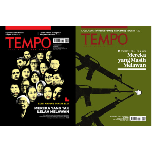 Paket Bundel Majalah Tempo Mereka yang Tak Lelah Melawan dan Mereka yang Masih Melawan