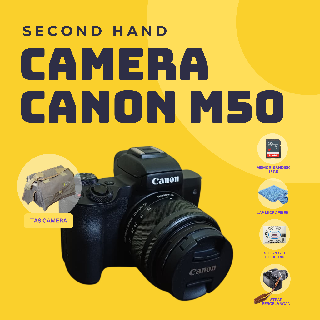 SECOND HAND CANON EOS M50